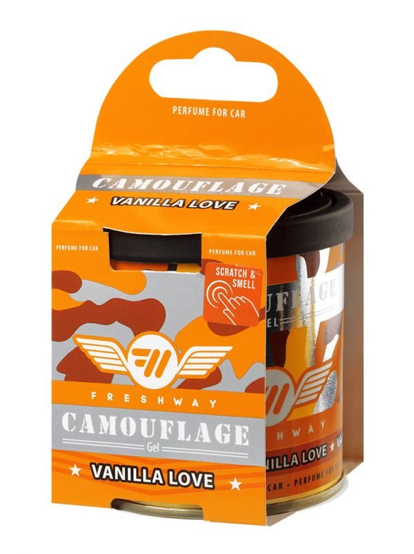 GEL CAMUFLAGE	 Amor de Vainilla